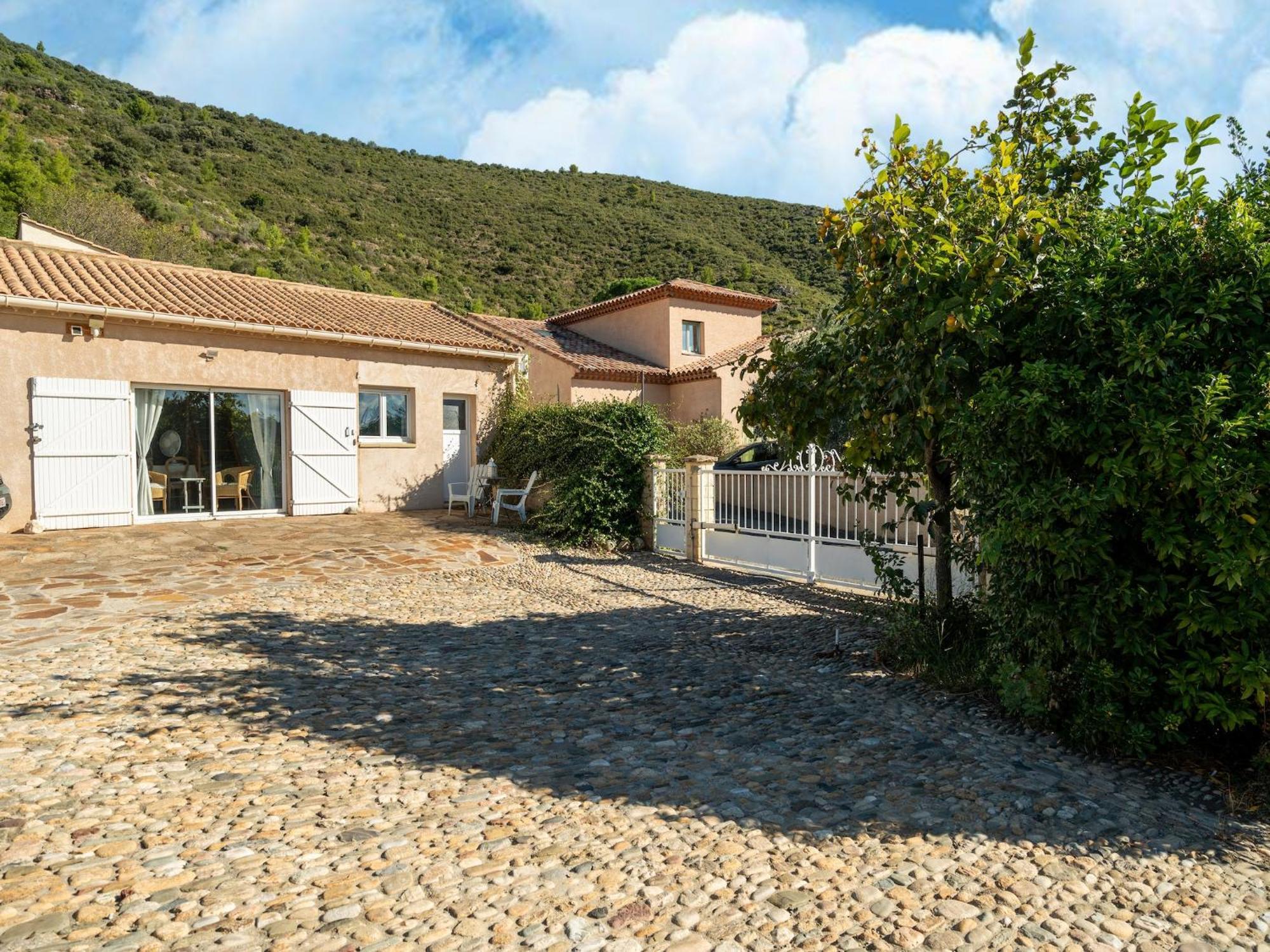 Villa House In The South Of France With Private Pool Roquebrun Esterno foto