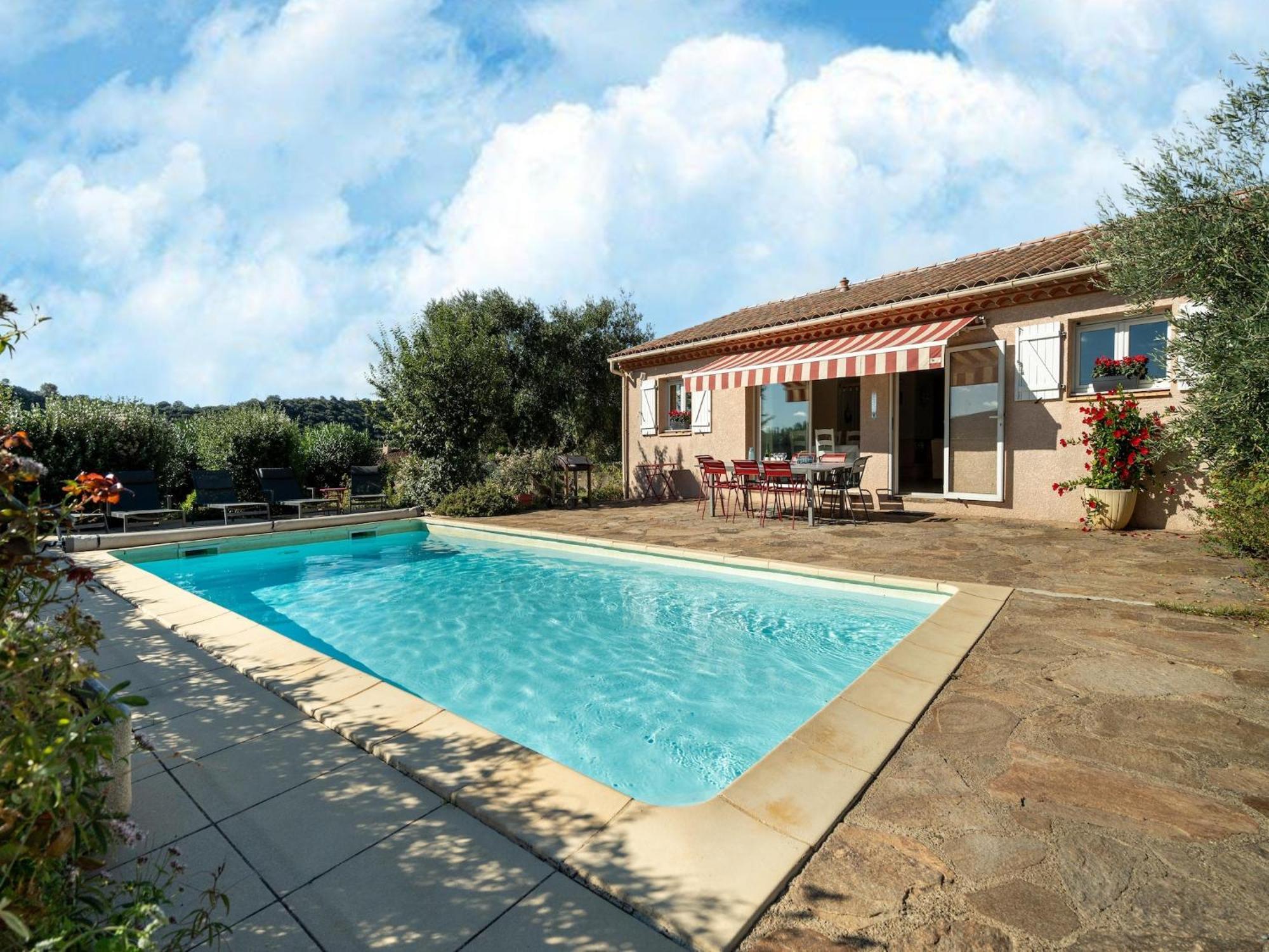 Villa House In The South Of France With Private Pool Roquebrun Esterno foto